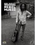 Εκτύπωση τέχνης Pyramid Music: Bob Marley - Rebel Music - 1t