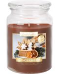 Αρωματικό κερί Bispol Premium - Gingerbread, 500 g - 1t