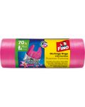 Σακούλες απορριμμάτων αρωματισμένες Fino - Premium, 70 L,15 τεμάχια, ροζ - 1t