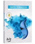 Αρωματικά κεριά τσαγιού Bispol Aura - Anti-tobacco, 6 τεμάχια - 1t