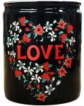 Αρωματικό κερί  Bolsius - Ερωτας, μαύρο - 1t