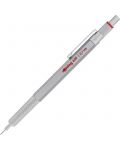 Αυτόματο μολύβι Rotring 600 - 0,7 mm, ασημί - 1t