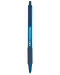 Αυτόματο στυλό BIC - Soft Feel, 1.0 mm, μπλε - 1t