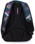 Σχολική τσάντα Cool Pack Strike - Sculls & Roses, με USB υποδοχή - 3t