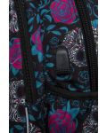 Σχολική τσάντα Cool Pack Strike - Sculls & Roses, με USB υποδοχή - 4t