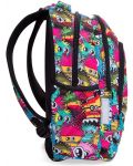 Σχολική τσάντα Cool Pack Prime - Wiggly Eyes Pink, με θερμική κασετίνα - 3t