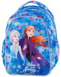 Σχολικό φωτιζόμενο σακίδιο LED  Cool Pack Joy S - Frozen 2, σκούρο μπλε - 2t