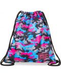 Αθλητική τσάντα με δεσμούς Cool Pack Sprint Line - Camo Fusion Pink - 1t