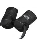 DoRechi Γάντια για καρότσι  με μαλλί προβάτου γενικής χρήσης,μαύρα - 1t