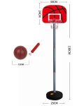 Στεφάνη μπάσκετ KY - με βάση και μπάλα - 2t