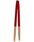 Τσιμπίδα μπαμπού Pebbly - 24 cm,κόκκινο - 2t