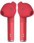 Ασύρματα ακουστικά Defunc - TRUE PLUS, TWS, κόκκινα - 1t