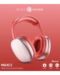 Ασύρματα ακουστικά με μικρόφωνο Cellularline - MS Maxi 2, κόκκινα - 3t