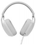 Ασύρματα ακουστικά με μικρόφωνο  Logitech - Zone Vibe 100,λευκό/γκρι - 5t