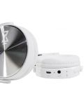 Ασύρματα ακουστικά με μικρόφωνο Trevi - DJ 12E50 BT, λευκά - 4t