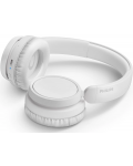 Ασύρματα ακουστικά Philips - TAH5209WT/00, Bluetooth, άσπρα  - 4t