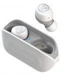Ασύρματα ακουστικά με μικρόφωνο JLab - GO Air, TWS, λευκά/γκρι - 3t