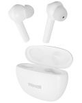 Ασύρματα ακουστικά Maxell - Dynamic, TWS, λευκό - 1t