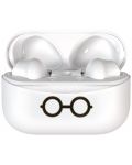 Ασύρματα ακουστικά OTL Technologies -Harry Potter Glasses, TWS, λευκά - 6t