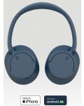 Ασύρματα ακουστικά Sony - WH-CH720, ANC,μπλε - 3t