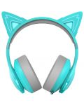 Ασύρματα ακουστικά με μικρόφωνο Edifier - G5BT CAT, μπλε/γκρι - 2t