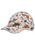 Καπέλο του μπέιζμπολ με προστασία UV 50+ Sterntaler -Ζώα, 53 εκατοστά, 2-4 ετών - 1t
