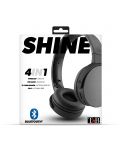 Ασύρματα ακουστικά με μικρόφωνο TNB - Shine 2, μαύρα - 3t