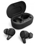 Ασύρματα ακουστικά Philips - TAT1207BK/00, TWS, μαύρα - 2t