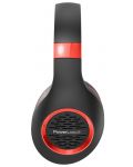 Ασύρματα ακουστικά PowerLocus - P4 Plus, κόκκινο/μαύρο - 4t
