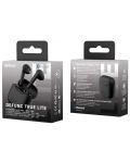Ασύρματα ακουστικά Defunc - TRUE LITE, TWS, μαύρα - 4t