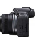 Φωτογραφική μηχανή Mirrorless Canon - EOS R10, RF-S 18-45 IS STM, Black - 5t