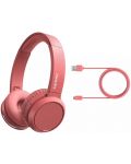 Ασύρματα ακουστικά με μικρόφωνο Philips - TAH4205RD, κόκκινα - 3t