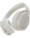 Ασύρματα ακουστικά Skullcandy - Crusher 2, ANC, Bone/Orange - 1t