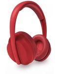 Ασύρματα ακουστικά με μικρόφωνο Energy System - Hoshi Eco, κόκκινα - 1t