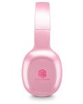 Ασύρματα ακουστικά με μικρόφωνο Cellularline - Music Sound Basic, ροζ - 2t