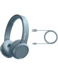 Ασύρματα ακουστικά με μικρόφωνο Philips - TAH4205BL, μπλε - 3t