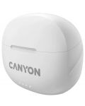 Ασύρματα ακουστικά Canyon - TWS-8, λευκά - 4t