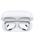 Ασύρματα ακουστικά Apple - AirPods 3, TWS, άσπρα - 4t