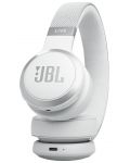 Ασύρματα ακουστικά JBL - Live 670NC, ANC, άσπρα  - 2t