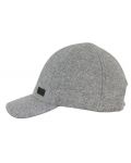 Καπέλο του μπέιζμπολ με προστασία UV 50+ Sterntaler -Με λάστιχο, 55 cm, 4-6 ετών, γκρι - 2t