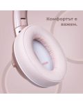 Ασύρματα ακουστικά PowerLocus - MoonFly, ANC, ροζ - 4t