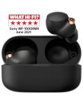 Ασύρματα ακουστικά Sony - WF-1000XM4, TWS, μαύρα - 3t