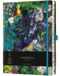 Σημειωματάριο Castelli Eden - Lily, 13 x 21 cm, με γραμμές - 1t