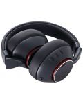 Ασύρματα ακουστικά με μικρόφωνο Trevi - DJ 12E90, ANC, μαύρα - 4t
