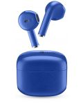 Ασύρματα ακουστικά Cellularline - Music Sound Swag, TWS, σκούρο μπλε - 1t