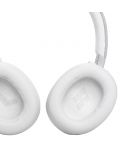 Ασύρματα ακουστικά JBL - Live 770NC, ANC, λευκά - 6t