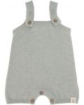 Βρεφική φόρμα Lassig - Cozy Knit Wear, 74-80 cm, 7-12 μηνών, γκρι - 2t