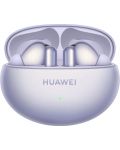 Ασύρματα ακουστικά Huawei - FreeBuds 6i, TWS, ANC, μωβ - 3t