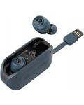 Ασύρματα ακουστικά με μικρόφωνο JLab - GO Air, TWS, μπλε/μαύρα - 2t