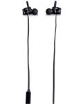 Ασύρματα ακουστικά με μικρόφωνο Lenco - EPB-030BK, μαύρο - 2t